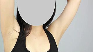 japanese armpit fetish close-up worship