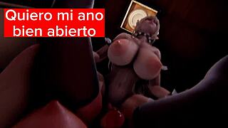 Bowsette's Teasing joi Instructions in Spanish