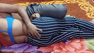 hot desi bhabhi gets juicy pussy pounded doggystyle by boyfriend's monster cock