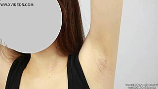 japanese armpit fetish close-up worship