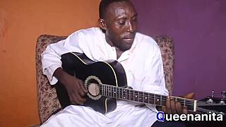 guitar guy rocks my world with mad outdoor bbc pounding! 🎸🍆💦