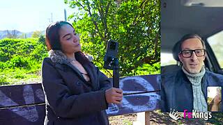 hey allison sweet's flashing her perky tits on street hunting big cocks from fans umm yummy colombian😩