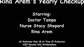 rina, wanna spread your shaved pussy wide for my yearly checkup?