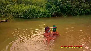 Naughty Gen-Z Baddies Fuck Wild From Stream To Dirt Road