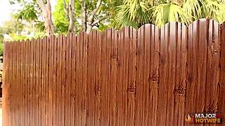 karina valentina takes rome major's monster cock for poolside facial deepthroat fun