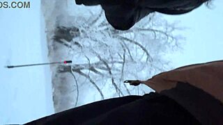 hey mommy, wanna get that dick hard outside before we get caught in the snow?🤤❄️