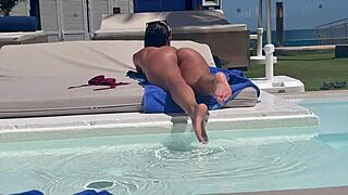 Spying Hot Tourist's Best Ass Ever Then Fucking Her In Room