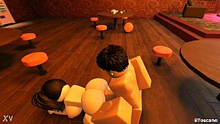 i can't stop fuckin this big ass slut with my monster cock in the bar