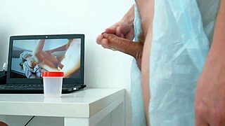 Female Doctor Prostate Massage Exam