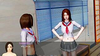 Redhead Lesbians Shave Pussies for Intense Play