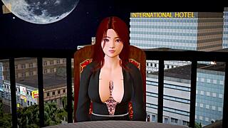 My New Family Teen Redhead With Big Tits And Ass Plays Erotic Game