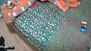 madrasta caught masturbating by enteado on hidden cam