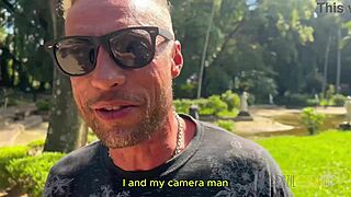 Fucking that nerdy Paran� redhead teen slut with monster cock anal blowjob and cum on tits!