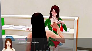 Redhead Lesbians Shave Pussies for Intense Play