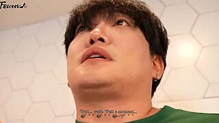 Skinny Blonde Sister-In-Law Tempts with Armpit Show in Bedroom