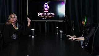 Glamorous Brazilian Blonde Swingers Crave Hard Gangbang in Sheer Lingerie