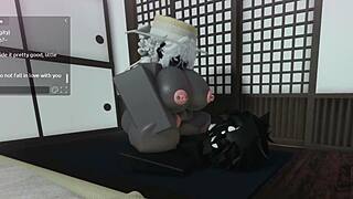 Furry Roblox Playtime Turns Intense