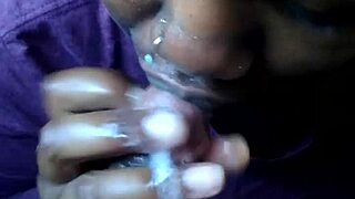 Sloppy Sucking Monster Cock in Jeep Backseat