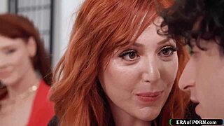 Five milfs circle spermdonor big cock ready to drain every drop hungrily