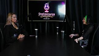 Glamorous Brazilian Blonde Swingers Crave Hard Gangbang in Sheer Lingerie