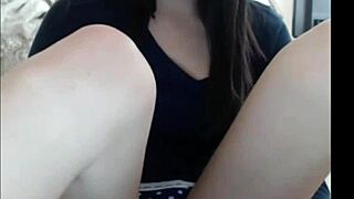 Kinky Shemale Fingers Tight Ass on Live Cam Show with Intense Closeups
