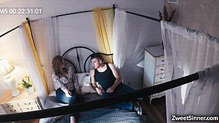 Hot Milf Ella Nova Spreads Pussy Drilled by Neighbor Nathan Bronson