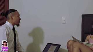 latina student tempts her english prof instead of studying her lessons