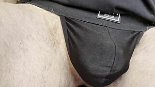 The amateur analaddict teases her huge ass with giant buttplugs until gaping wide