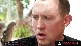 check out devils film bisexual threesome with deepthroat doggystyle action