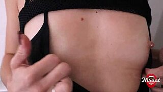 Girlfriend's Stepsis Sucks Dick Close Call!
