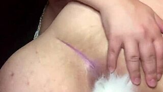 I ache watching raposinha safada's curvy brazilian ass tease and masturbate in costume