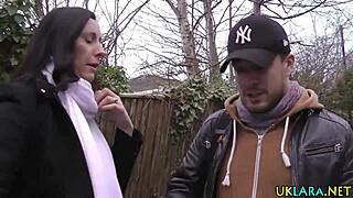 Classy Stockings Milf Shows Off Jizz-Covered Ass Curves