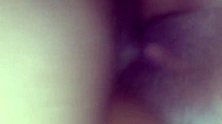 Tikki rides big black cock hard then begs for cumshot creampie finish