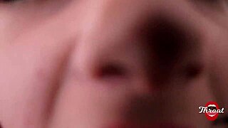 Girlfriend's Stepsis Sucks Dick Close Call!