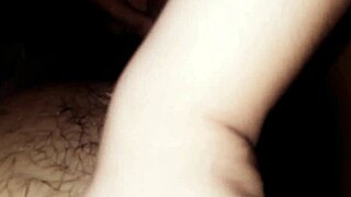 Real thrill as horny teen stepsis and perv stepdad fuck passionately on homemade vid