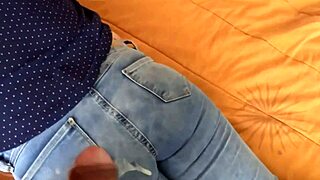 stepmom drowns in nearly hundred cumshots from compilation bathing her in thick milk