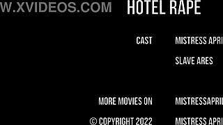 what happens when dominatrix mistress april finds man in her house