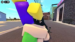 emma star, how'd you handle three guys gangbanging your big ass on roblox street?!