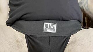 The amateur analaddict teases her huge ass with giant buttplugs until gaping wide