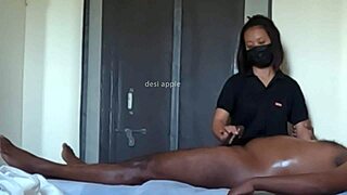 she thought it was just a regular massage until the hidden cam caught that sneaky happy ending twist