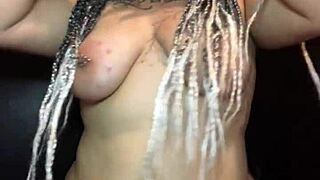 I ache watching raposinha safada's curvy brazilian ass tease and masturbate in costume