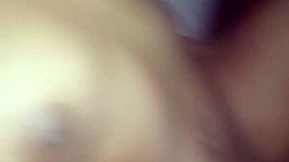 Tikki rides big black cock hard then begs for cumshot creampie finish