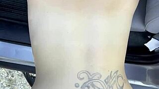 lip-ring teen hooker sucks fucks public unaware of creampie surprise