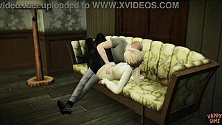 horny russian stepson fucks sleeping milf mother in law happy sims episode one amateurs homemade