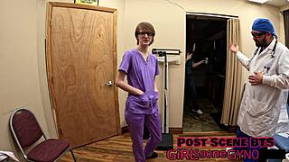 Luci starr endures her first intense gyno exam with spreading and humiliation