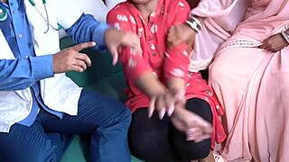 naughty indian doctor seduces patient with dirty hindi talk in hospital