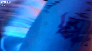 Her nylon-clad feet beg for licks toes sucking and fetish worship