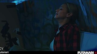 veronica leal gets voodoo hexed by futa witch for hardcore anal creampie and facials