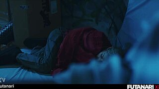 veronica leal gets voodoo hexed by futa witch for hardcore anal creampie and facials