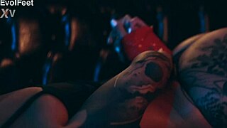 ever wonder if her bound feet escape the tickling mistress grip